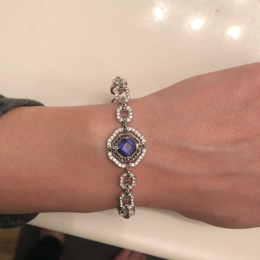 Judith Jack Hinged Stone Bangle!